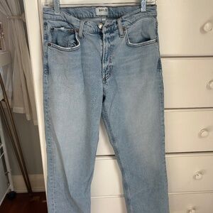 Agolde straight leg jean